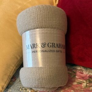 Mark & Graham Soft Knit Throw